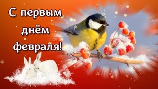 С первым днём февраля  Прощай , январь