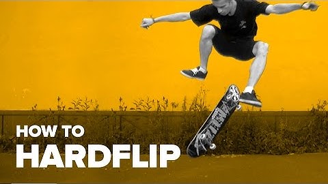 How to Hardflip on a Skateboard