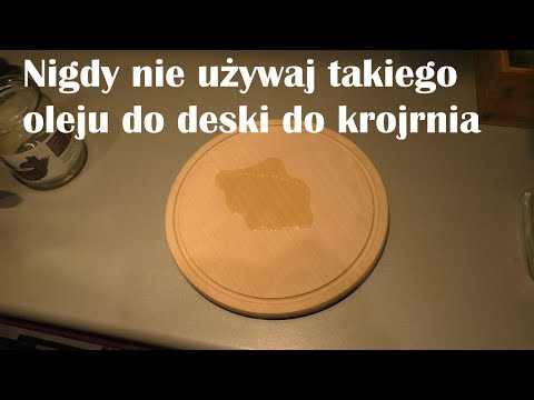 Wideo: Czy można epoksydować deskę do krojenia?