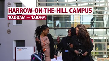 Harrow College Open Day - Saturday 9th March 2019