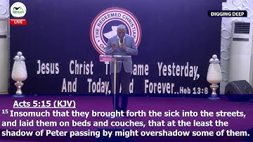 TUESDAY DIGGING DEEP, 11TH MAY -  2021.