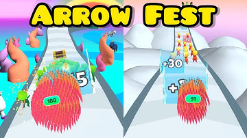 ✅Arrow Fest. All Levels TOP Gameplay iOS Android Mobile Games Walkthrough Max Level