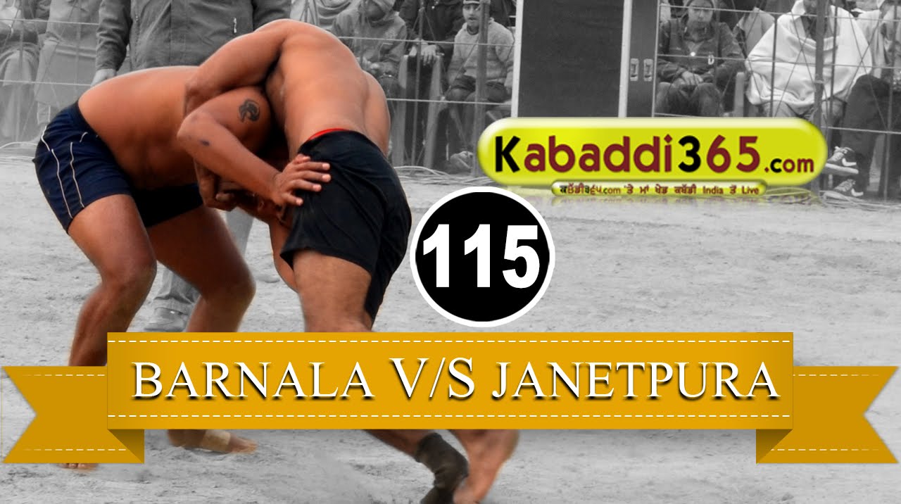 Barnala Vs Janetpura Best Match in Sanghera (Barnala) By Kabaddi365.com