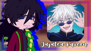 •|Hashiras react to Jujutsu Kaisen|• Gacha Club 🇧🇷/🇺🇸