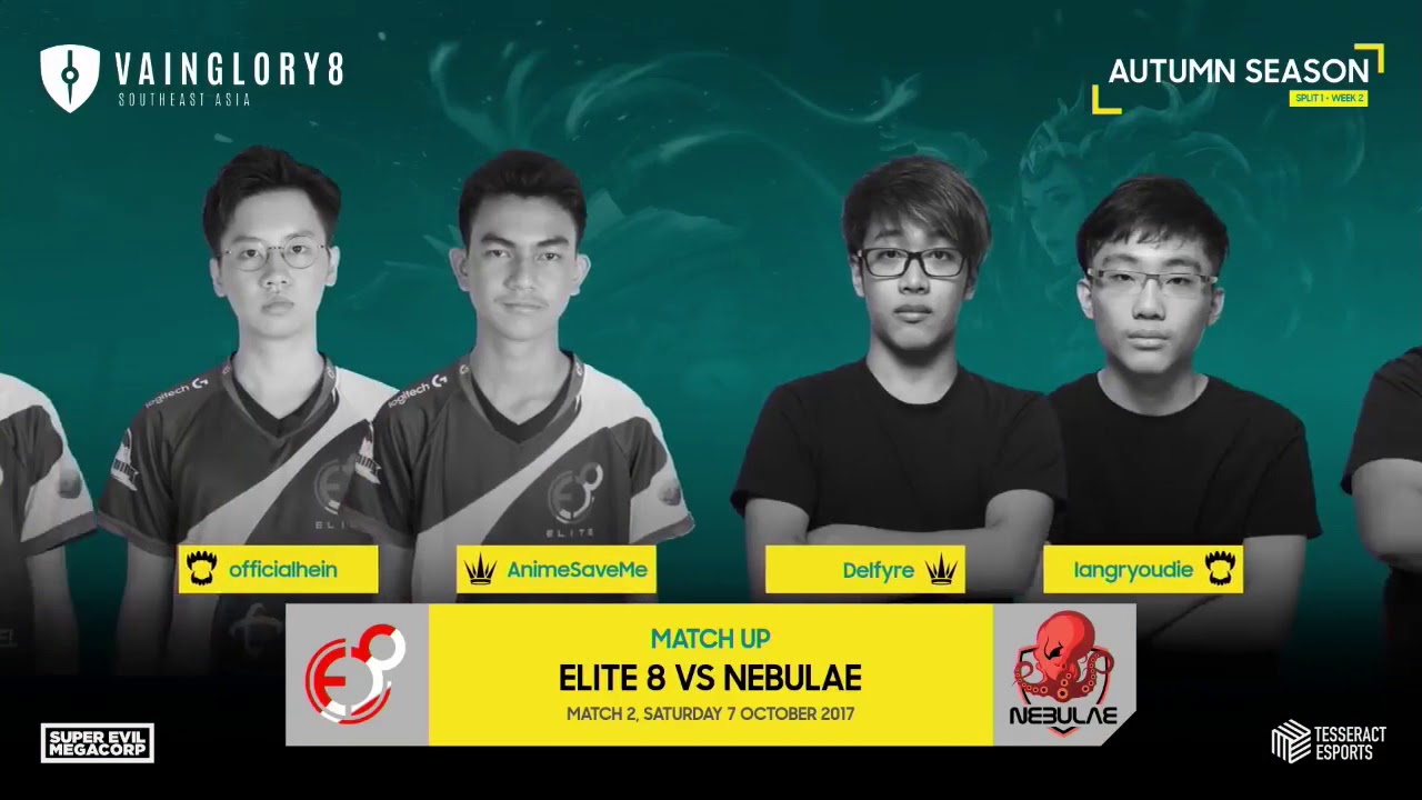 Nebulae vs Elite 8 SEA Vainglory 8 Autumn Season S1W2