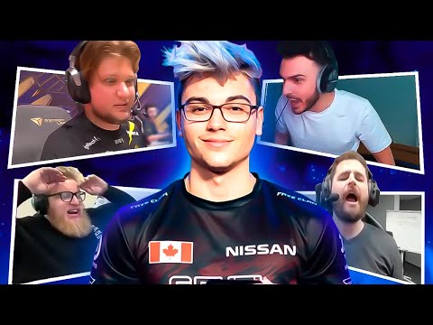 CSGO PROS & STREAMERS REACT TO TWISTZZ INHUMAN PLAYS!