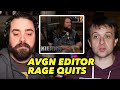 Avgn editor rage quits  red cow arcade clip