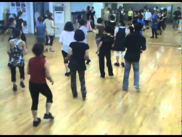 Blue Night Cha - Line Dance (Demo & Walk Through)