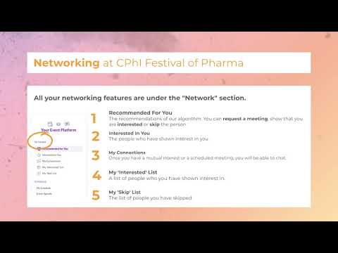 CPhI Festival of Pharma | Visitors – Everything to know before the event