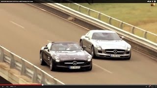 Awesome Mercedes 2012 SLS AMG Rodster HD Trailer