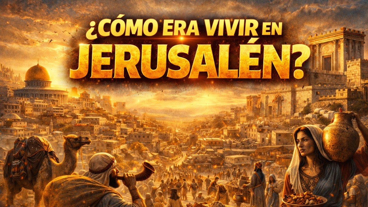 Cómo Era Vivir en JERUSALÉN en la Antigüedad | La Ciudad Más SAGRADA del Mundo Bíblico