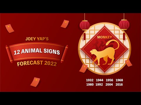 2022 Animal Signs Forecast: Monkey [Joey Yap]