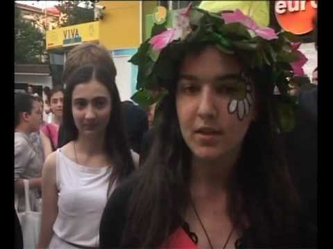 გარემოს დაცვის დღეს მოსწავლეებმა..