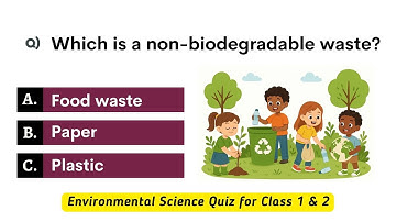 Environmental Science Quiz for Class 1 & 2 | 25 Questions | World Environment Day Awareness for Kids
