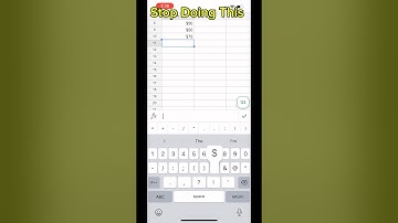 How To Format Numbers in Google Sheets IPhone?