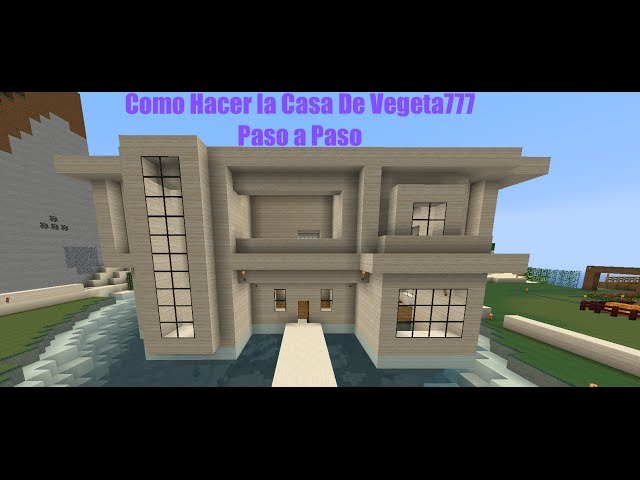 Casa de Vegetta777 Minecraft Pe - Planeta Vegetta Minecraft PE