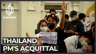 Protesters rally after Thai PM acquitted of ethics violation