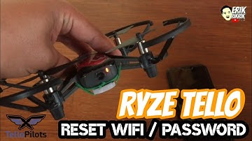 How to Reset Wifi or Wifi Password DJI Ryze Tello Drone | How To Reset Wifi Password DJI Ryze Tello