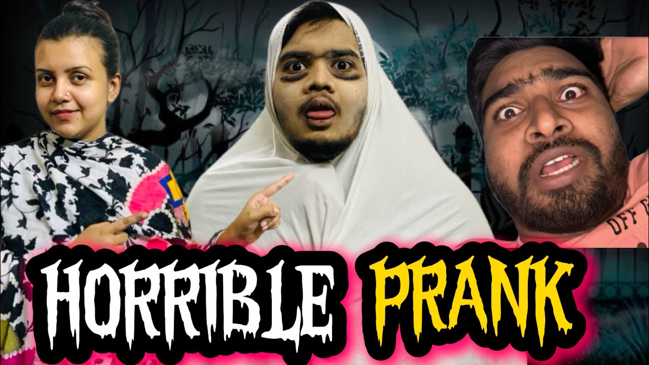 Horror Prank On Bhaiya👻 Jid Kore Chole Gelo😂 