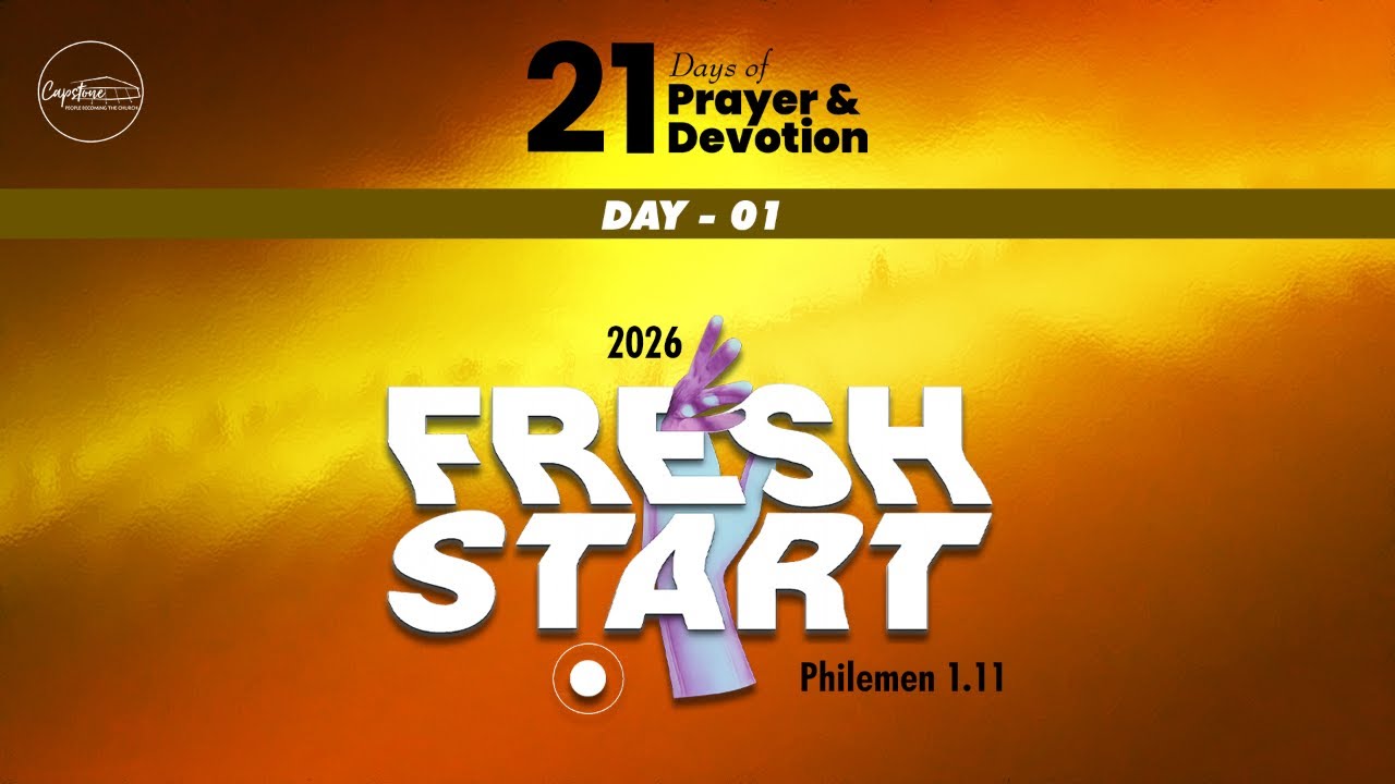 21 Days of Prayer & Devotion _ Fresh Start II Day - 01 II 05-01-2026 || 7 AM