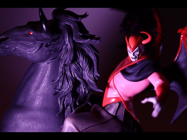 Dungeons & Dragons Venger with Nightmare & Shadow Demon Deluxe Statue