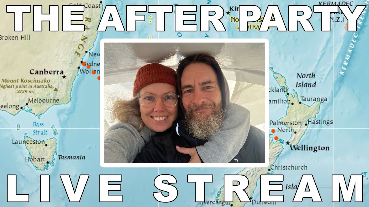 AFTER PARTY LIVE STREAM! James and Rhonda go LIVE after the Solo Tasman Crossing Premiere