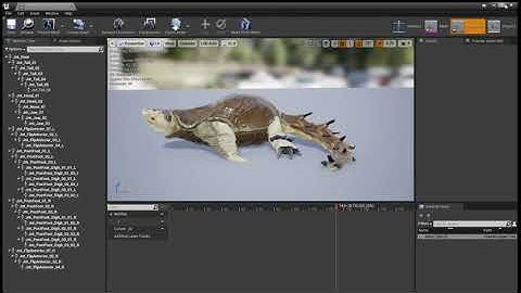 Unreal Turtle Animation