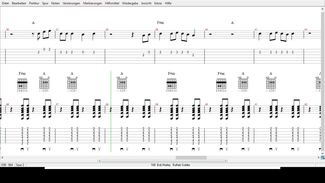 Bob Marley - Buffalo Soldier - Tabs - YouTube