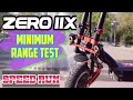 Zero 11x  ⚠ Full Speed Range Test!⚠