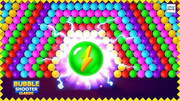 Bubble Shooter Classic Game Level 11 - 18 🎈 ( Match Three Bubbles Game ) @GamePointPK