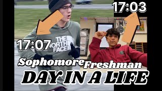 DAY IN A LIFE (FRESHMAN vs SOPHOMORE)