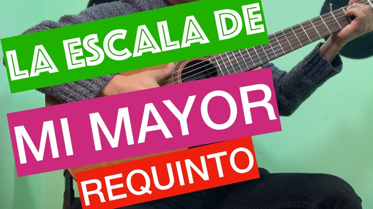 Como Tocar La Escala De Mi Mayor { Tutorial Paso A Paso } - YouTube