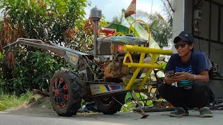 modifikasi traktor sawah siap kontes.@Nono mulyono official