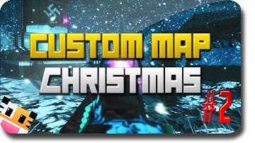 COD WAW "Custom Zombies" - "Last Stand Christmas" #2 (COD WAW "Modded" Zombies Map)