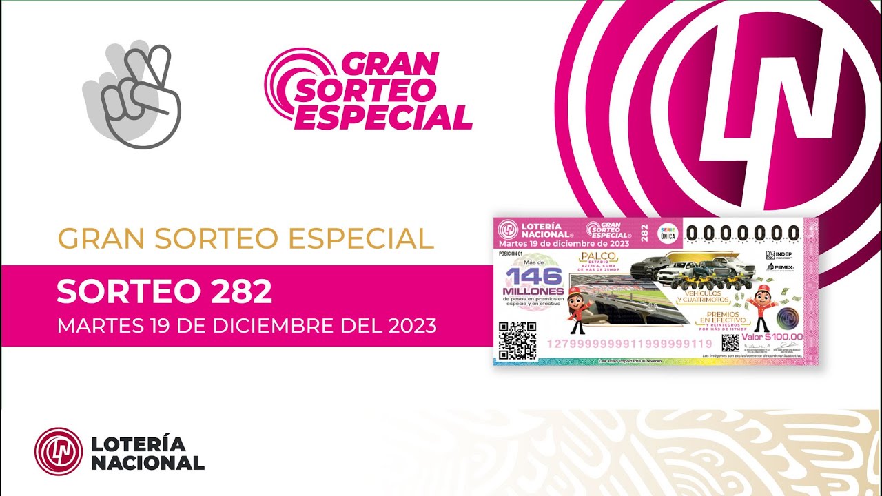 Sorteo de premios especiales