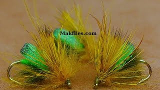 Fly Tying a Unsinkable Caddis by Mak 🔥🔥
