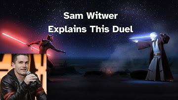 Sam Witwer Explaining the Final Fight Between Obi-Wan Kenobi and Darth Maul