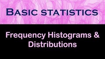 Chapter 2.1: Frequency Histograms & Distributions - Healthcare Perspective