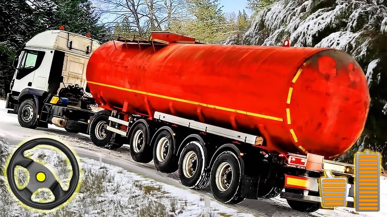 Hill Oil Tanker Truck Transport Driving - Offroad Trucks Simulator | Android Gameplay