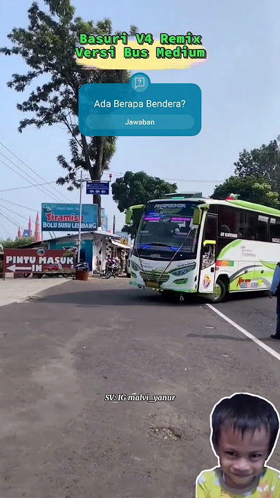 Basuri V4 Remix Bus Medium #basuri #busmania #telolet
