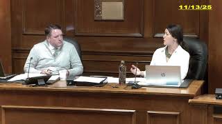 Financial Forecasting Committee Meeting 11/13/2025