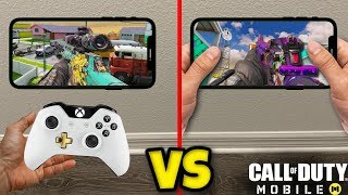 CONTROLLER vs THUMBS on Call of Duty Mobile