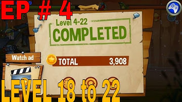 swamp attack - episode 4 -level 18 to 22 !  gameplay ( Walkthrough ) _ GamezMello