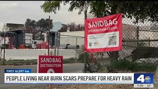 San Gabriel Valley prepares for heavy rain, possible debris flows