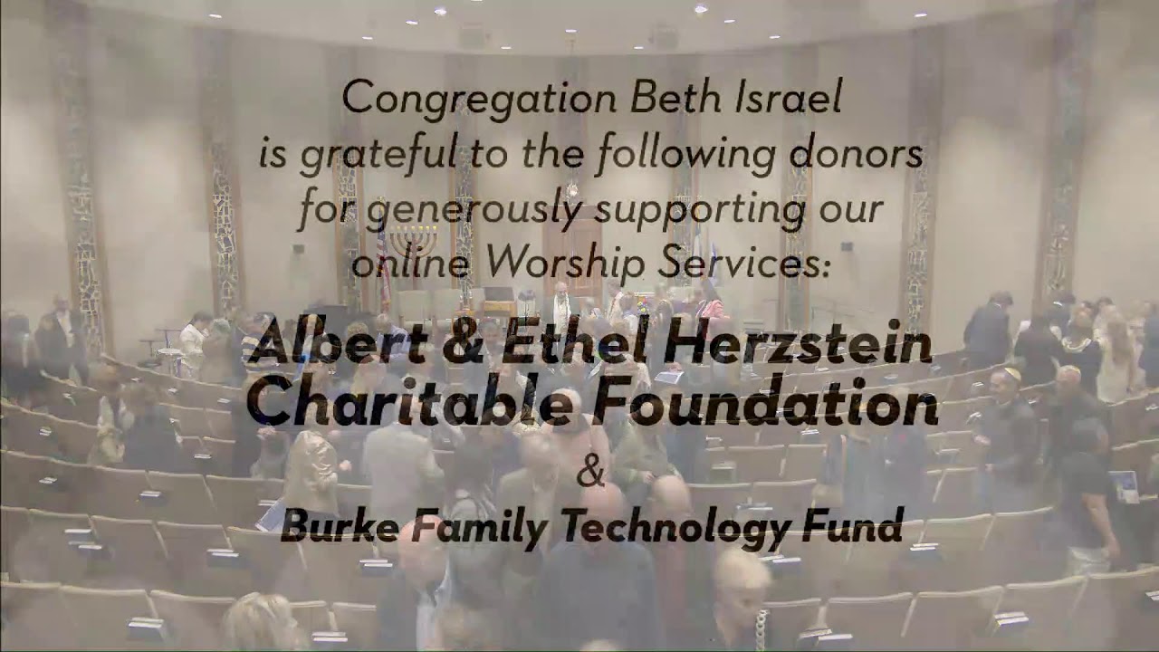 Evening Shabbat Service - January 30 2026