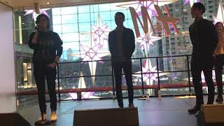 Dear Evan Hansen’s Alex Boniello, Michael Lee Brown & Sky Lakota-Lynch’s sound check of Sincerely Me