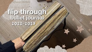 flipthrough bullet journal 20222023