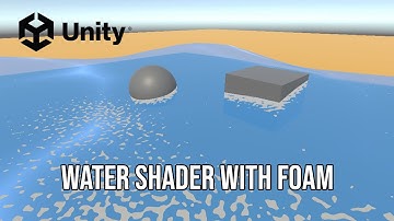 How to make a Water Shader with FOAM In Unity with URP! (Tutorial)