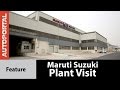 Maruti Suzuki Plant Visit  Feature Video - Autoportal