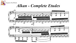 Alkan - Complete Etudes (Different performers)